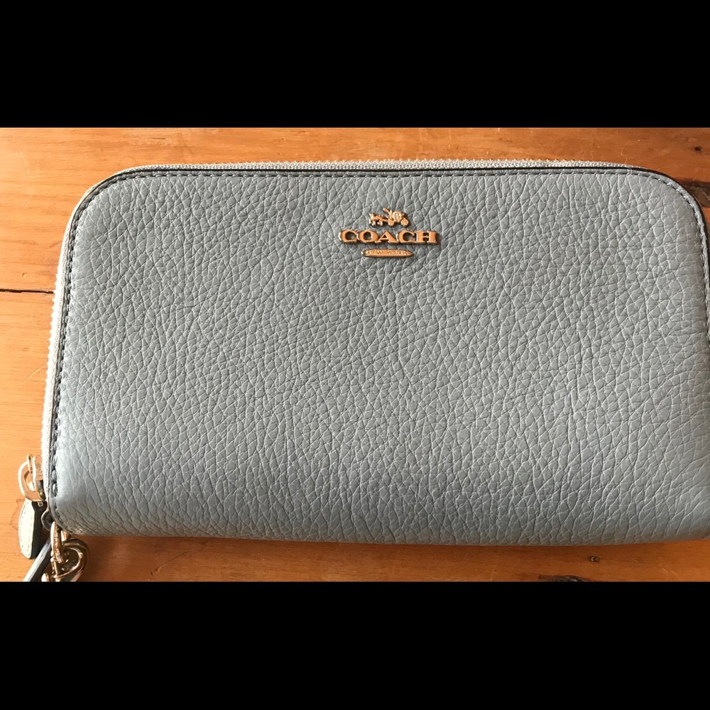 Blue Coach clutch